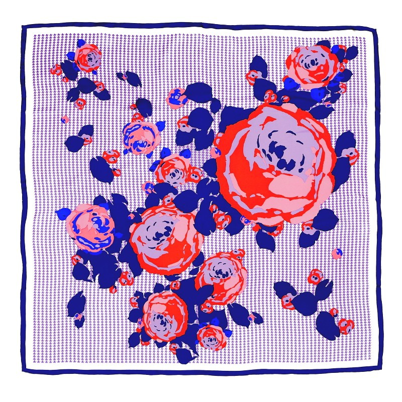 Hodvabna-satka-Vichy-violet-90x90cm-Ruze-fialova Hodvabna-satka-Vichy-violet-90x90cm-Ruze-fialova