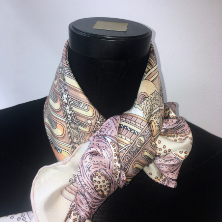 Hodvábna šatka Tower of Babel