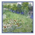 Hodvábna šatka Van Gogh - Le Jardin de Daubigny 